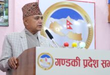 Former CM Khagaraj Adhikari Defends Province’s Right to Regulate Ride-Sharing