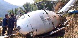 Air Dynasty Helicopter Crashes in Khotang, One Passenger Slightly Injured