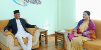 Bidhya Devi Bhandari Named Senior Leader of UML